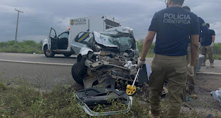 Batida entre carreta e carro deixa 3 vítimas no RN 4 3 4