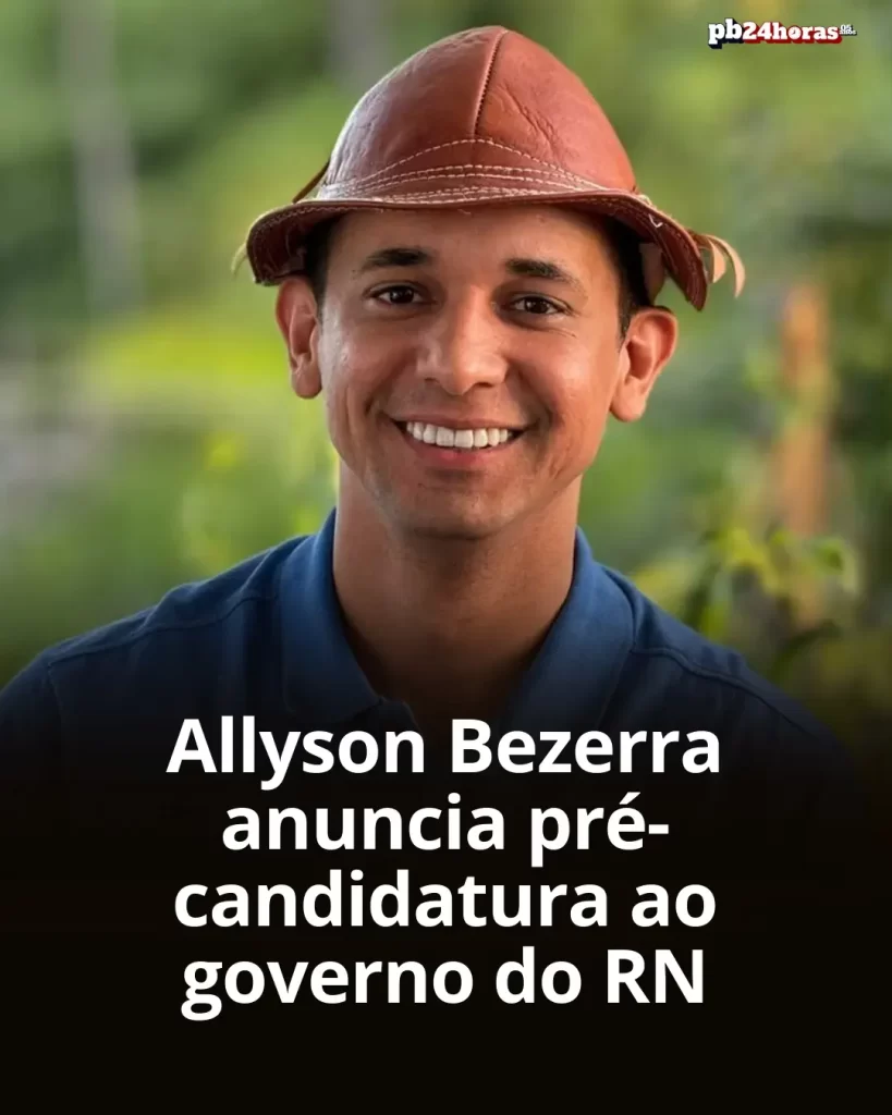 Prefeito de Mossoró, Allyson Bezerra (União Brasil), confirma pré-candidatura ao governo do Rio Grande do Norte durante evento “RN do Futuro”
