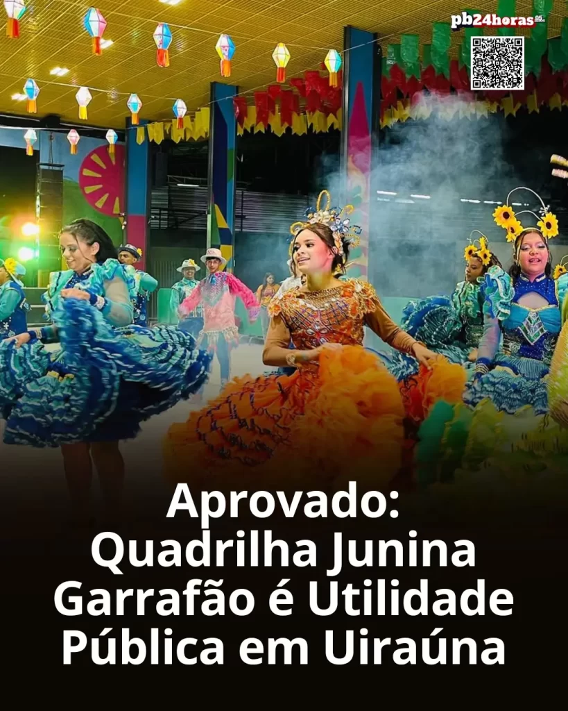 Aprovado projeto torna a Quadrilha Junina Garrafão de Utilidade Pública. Conheça a história de 20 anos do grupo em Uiraúna