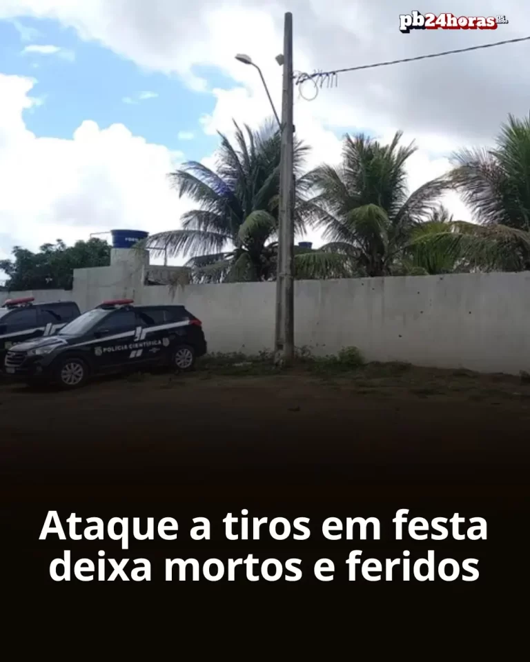 Ataque a tiros em Santa Rita deixa três mortos, cinco feridos e três sequestrados durante festa