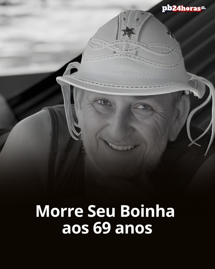 Morre Seu Boinha aos 69 anos após complicações médicas. Filho Francisco Garcia confirma falecimento