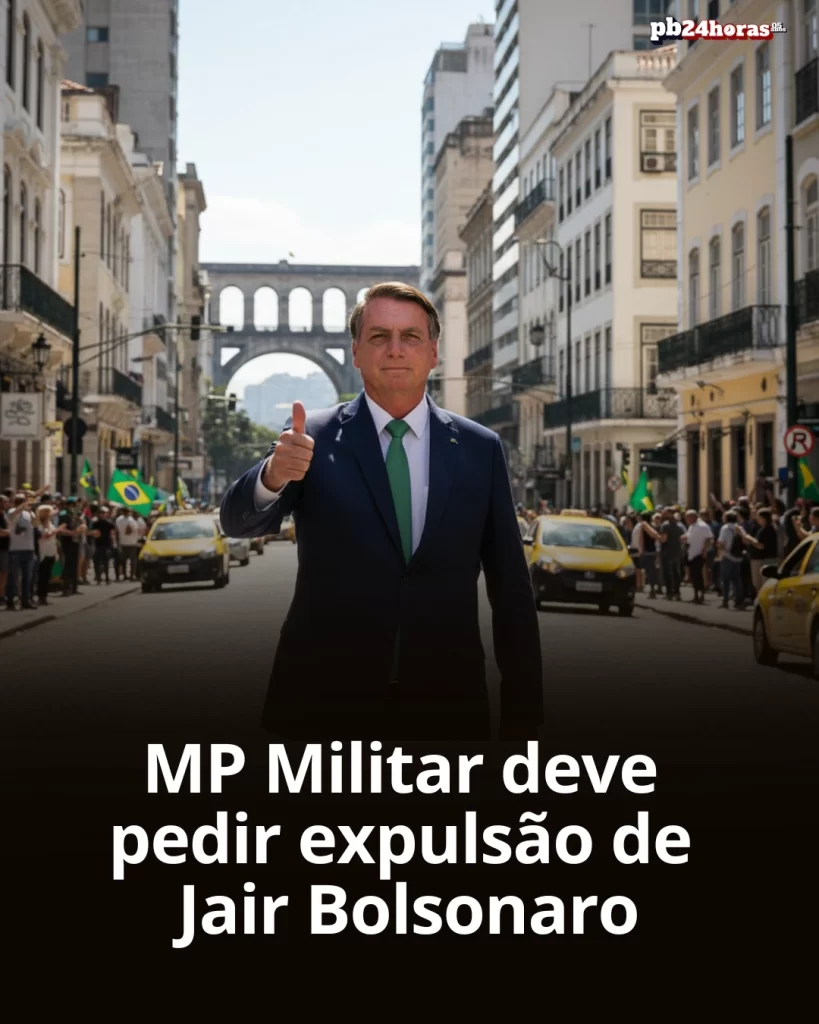 MP Militar deve pedir expulsão de Bolsonaro e militares envolvidos em trama golpista