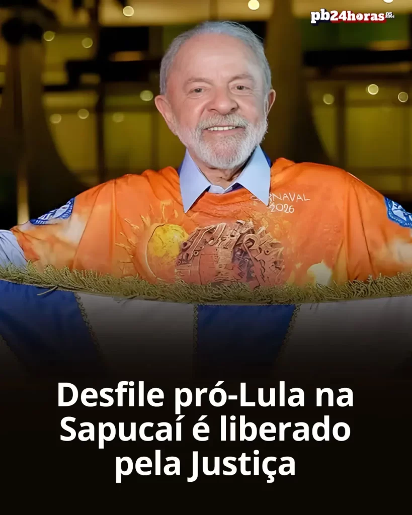 Justiça Federal rejeita recursos e libera desfile de Escola de Samba em homenagem a Lula