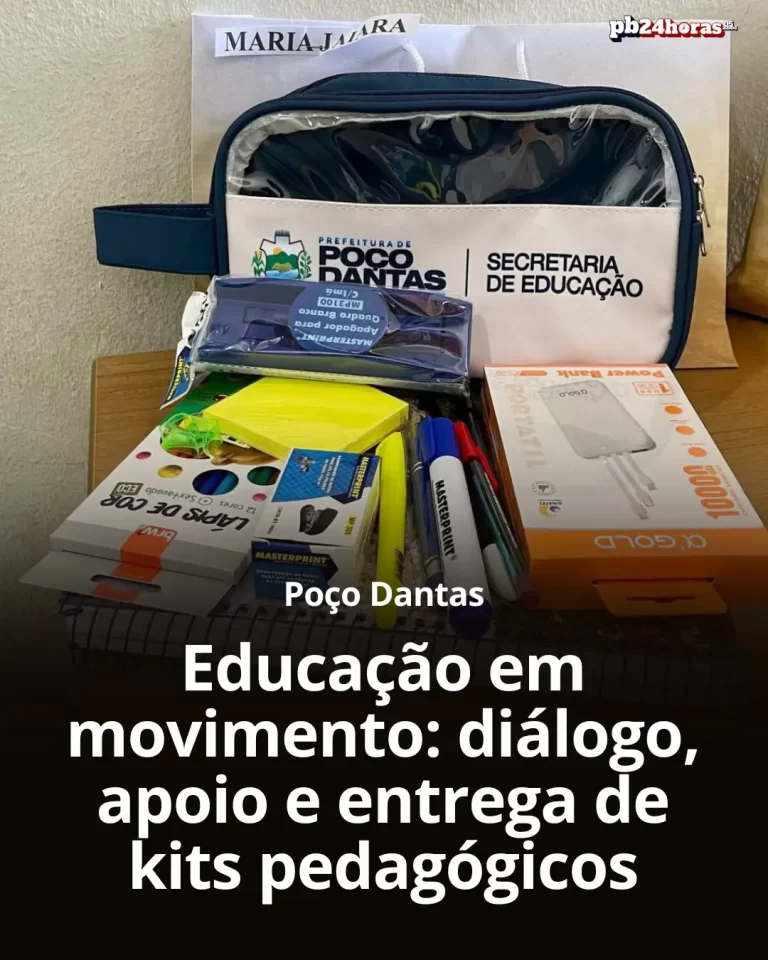 Planejamento, diálogo e investimento: os pilares da educação municipal em ação em Poço Dantas