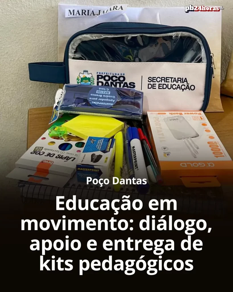 Planejamento, diálogo e investimento: os pilares da educação municipal em ação em Poço Dantas