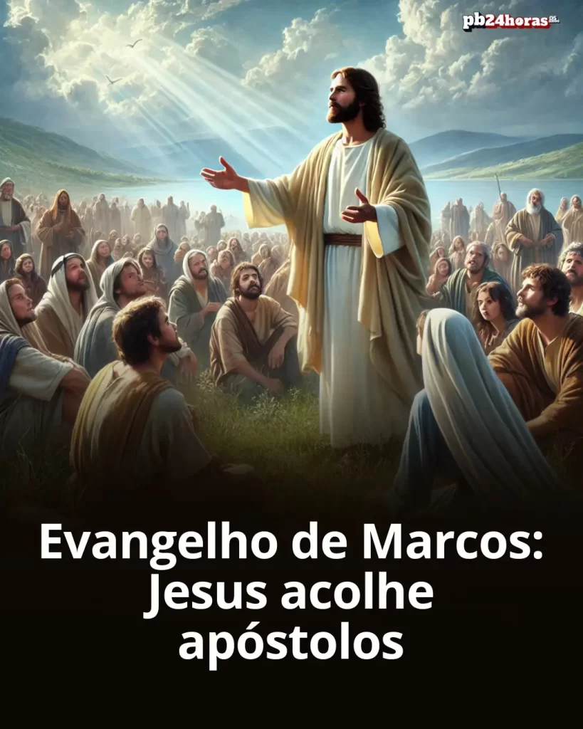 Evangelho de Marcos 6,30-34 revela momento de acolhida de Jesus aos apóstolos cansados