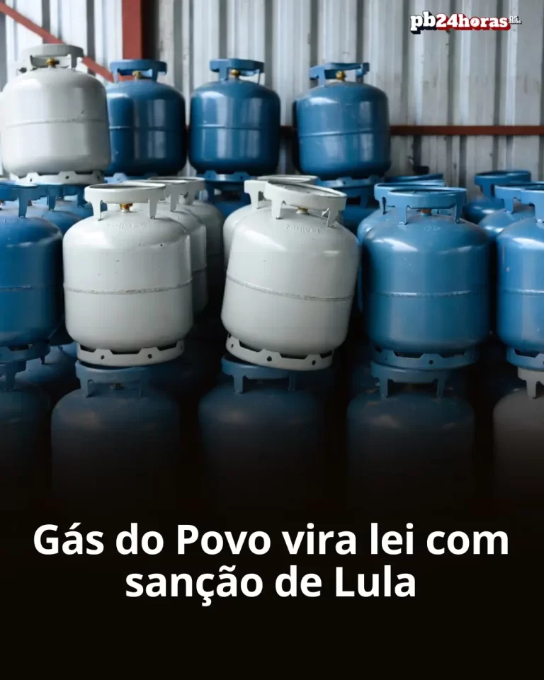 Gás do Povo vira lei com sanção de Lula e garante botijões gratuitos para famílias de baixa renda