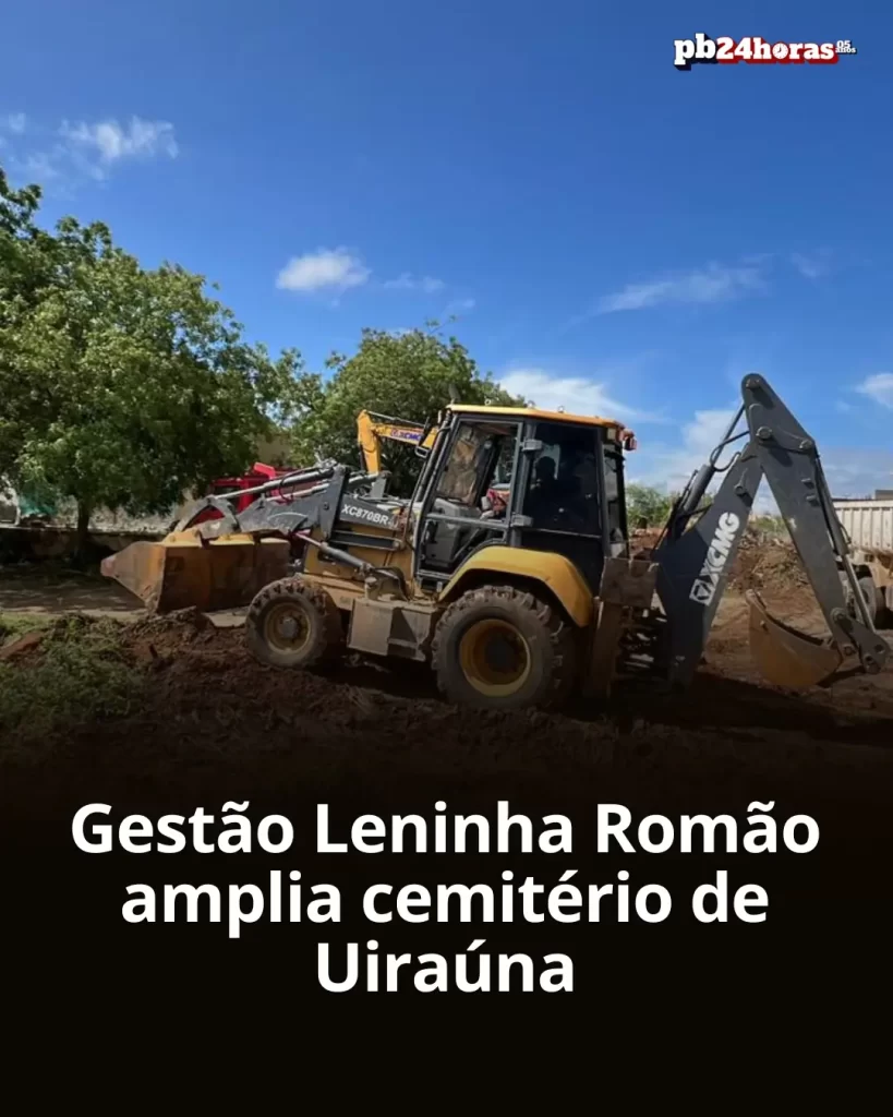 Fotos: Ampliação do Cemitério Campo Santo em Uiraúna
