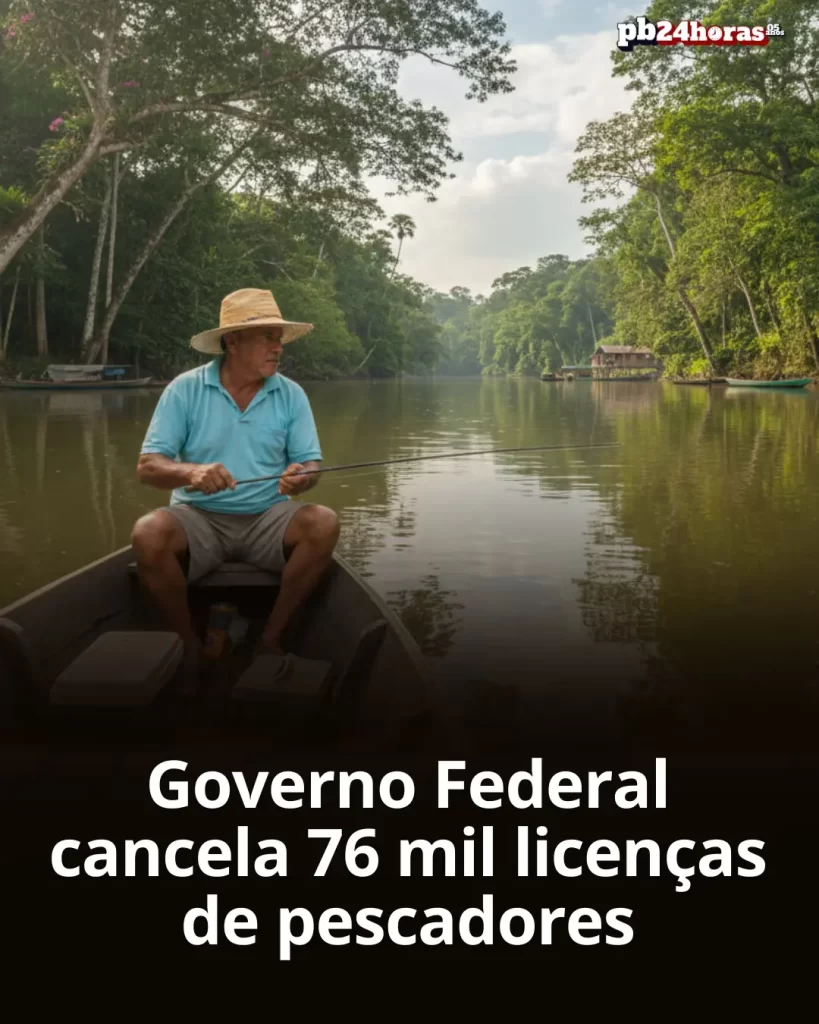 Governo cancela mais de 76 mil licenças de pescadores e gera alerta no setor pesqueiro
