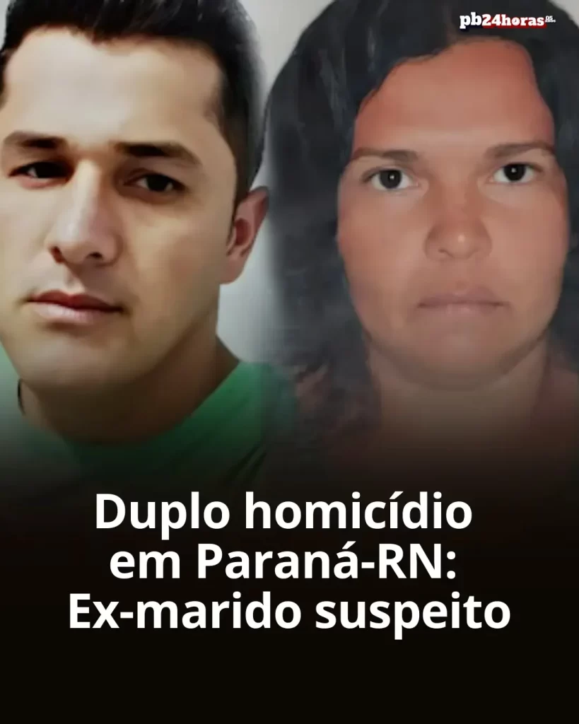 Duplo homicídio em Paraná RN deixa mulher de 42 anos morta na Vila Caiçara. Ex-marido é suspeito do crime