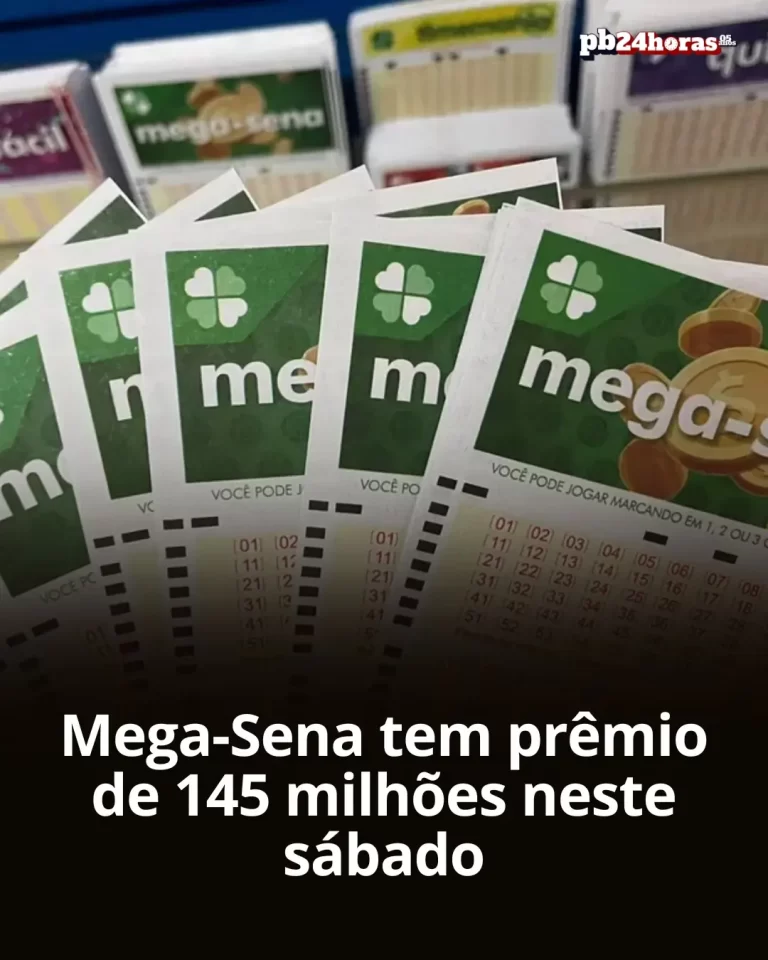 Mega-Sena pode pagar R$ 145 milhões