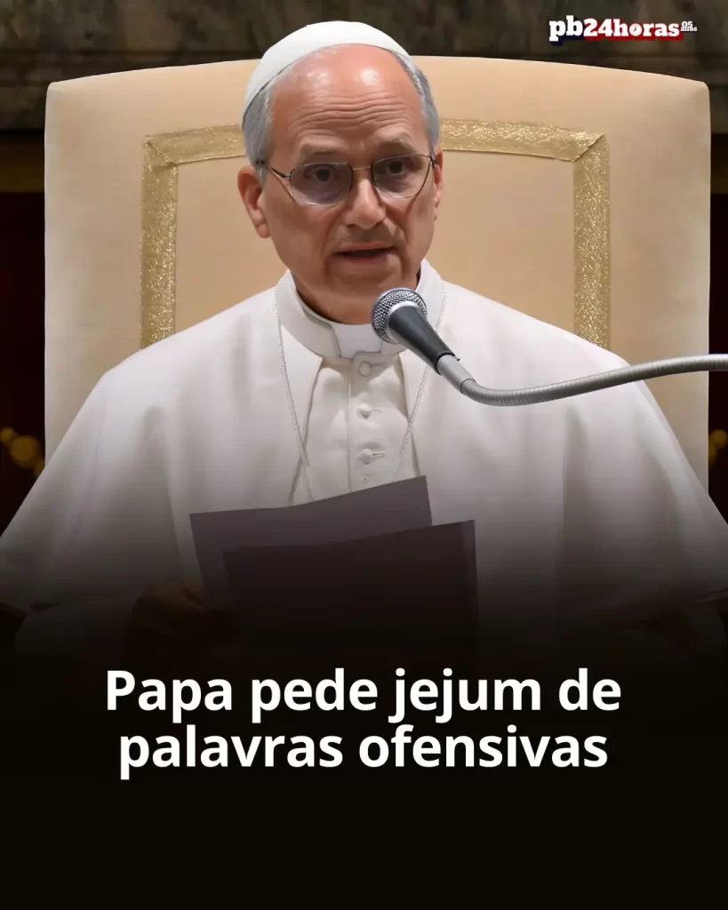 Papa Leão XIV recomenda jejum de palavras ofensivas nas redes sociais e na política durante a Quaresma