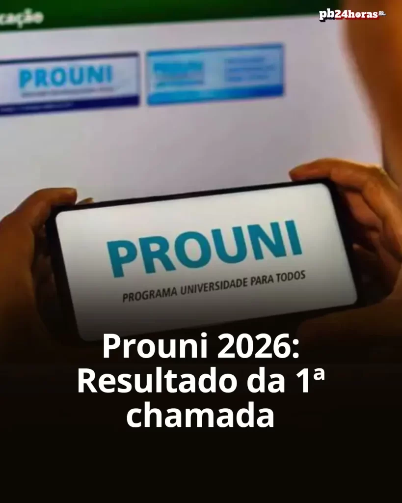 Prouni 2026 divulga resultado da 1ª chamada; confira lista de pré-selecionados