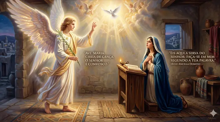 Anunciação de Maria: O sim que mudou a história 1 Anunciação de Maria: O sim que mudou a história