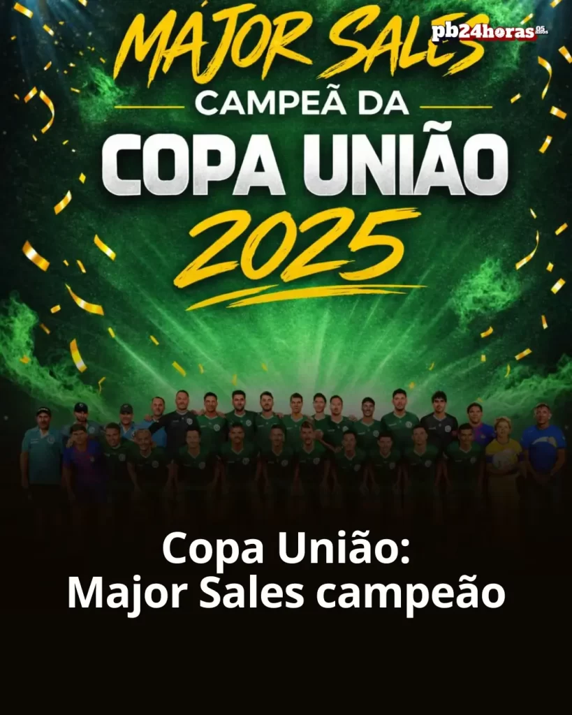 Fotos: Major Sales é campeão da Copa União