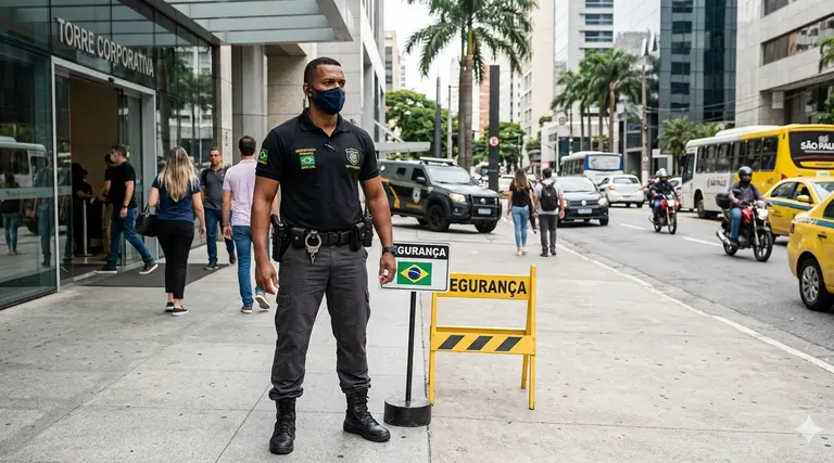 Nova proposta permite que vigilantes portem armas mesmo em períodos de folga 1 Nova proposta permite que vigilantes portem armas mesmo em períodos de folga
