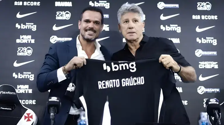 Renato é apresentado no Vasco 1 Renato é apresentado no Vasco
