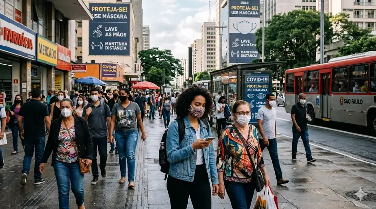 Variante da Covid avança em 23 países 1 Variante da Covid avança em 23 países