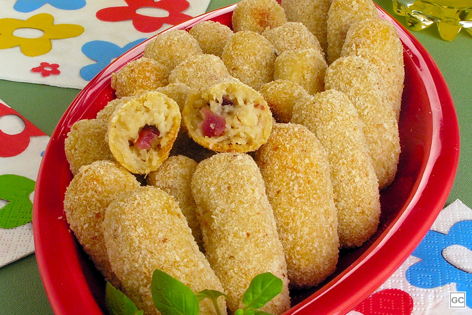 Receitas de aperitivos incríveis 8 croquete batata bacon