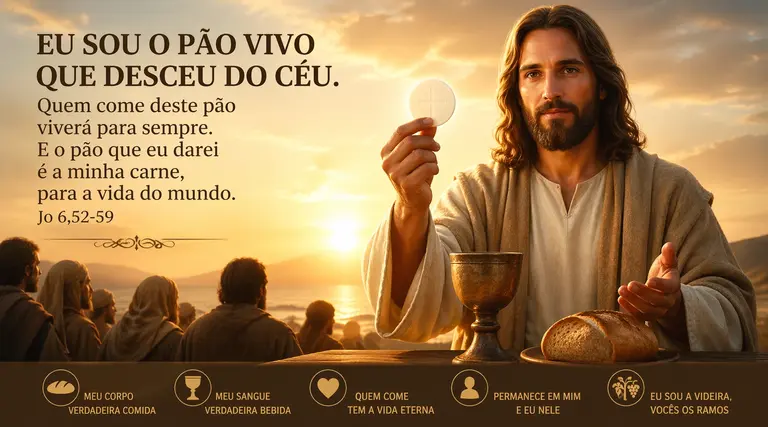 Jesus, o Pão da Vida: Jo 6,52-59 1 Jesus, o Pão da Vida: Jo 6,52-59