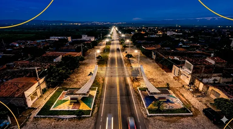Nova iluminação pública em Uiraúna 1 Nova iluminação pública em Uiraúna