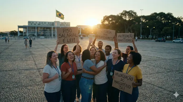 STF garante piso a professores temporários 1 STF garante piso a professores temporários
