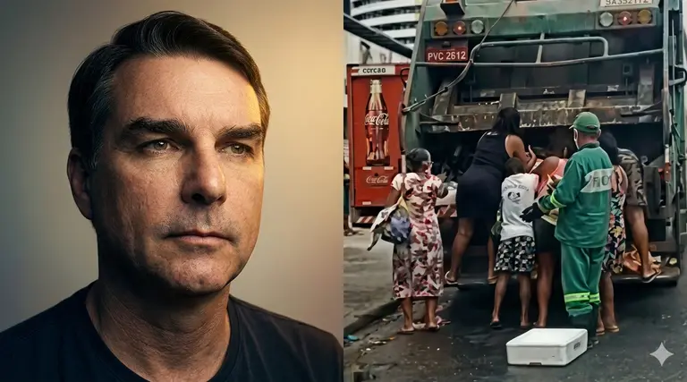 Vídeo da era Bolsonaro é usado por Flávio para criticar Lula 1 Vídeo da era Bolsonaro é usado por Flávio para criticar Lula