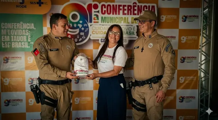 6º BPM Participa de Conferência Municipal de Saúde em Cajazeiras 1 6º BPM Participa de Conferência Municipal de Saúde em Cajazeiras