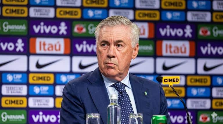 Ancelotti anuncia hoje os 26 da Copa do Mundo