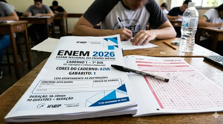 Enem 2026: Inscrições começam hoje