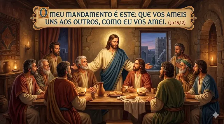 Evangelho do Dia: Amar como Jesus 1 Evangelho de Joao