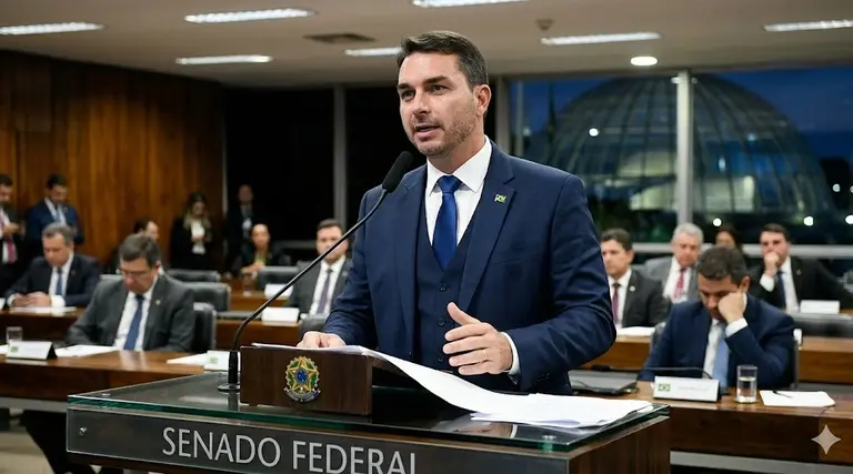 Flávio Bolsonaro sob risco de fuga