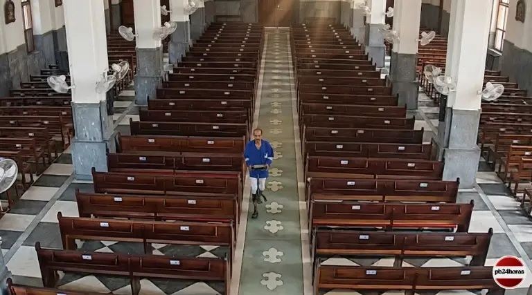 Furto na Catedral de Cajazeiras termina com homem preso pela PM
