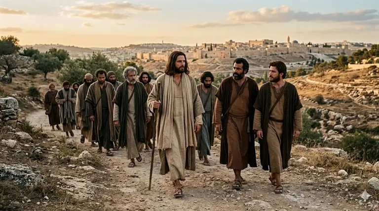 Jesus fala sobre servir