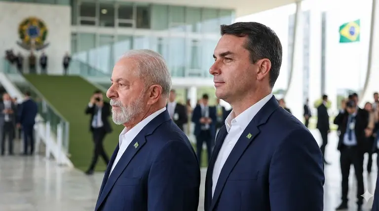 Lula lidera contra Flávio Bolsonaro