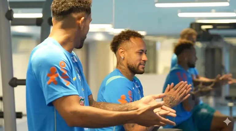 Neymar pode perder estreia 1 Neymar pode perder estreia