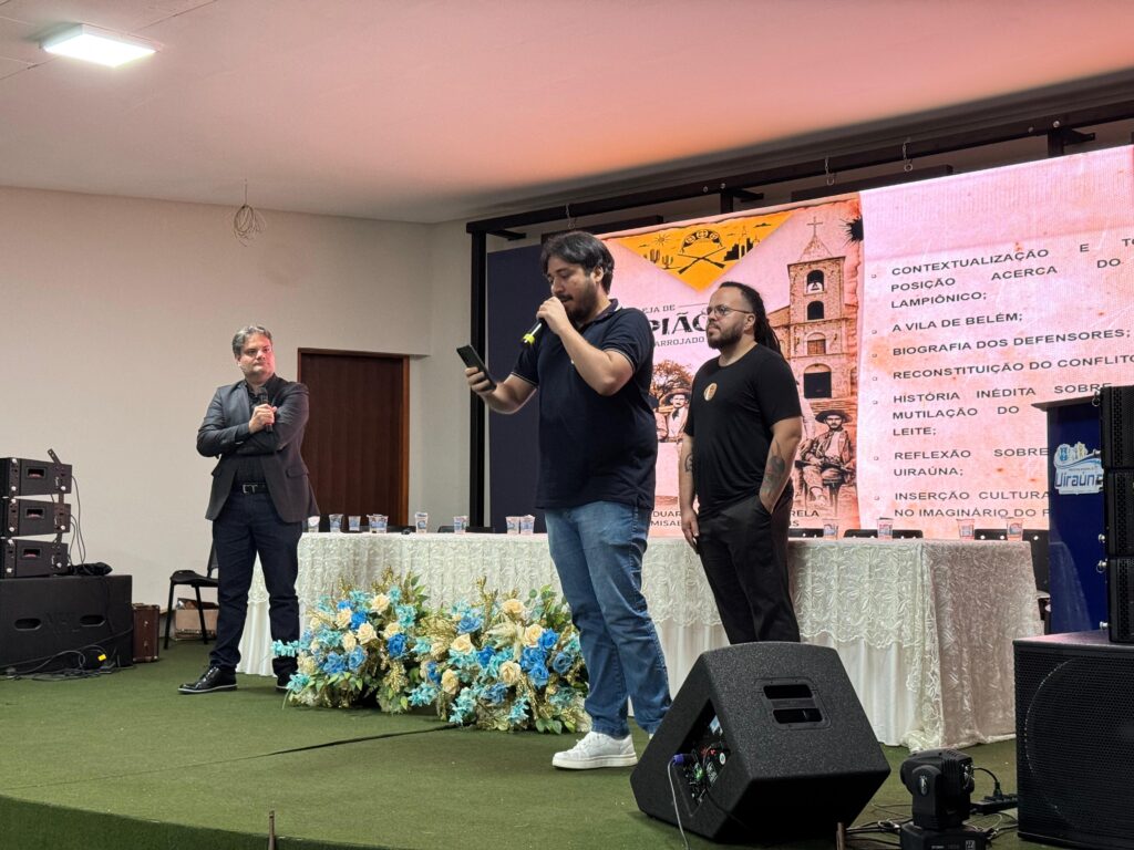 Lançamento do Livro "A peleja de Lampião no Belém do Arrojado" marca 99 anos de Resistência 9 WhatsApp Image 2026 05 16 at 08.23.32 2