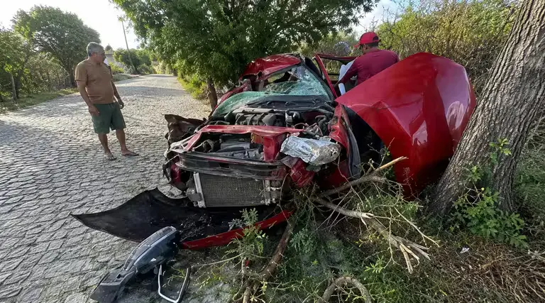 Acidente em Alexandria deixa ferido