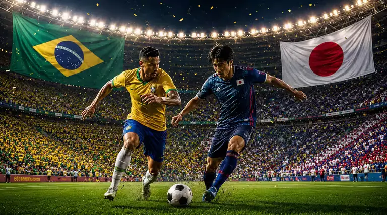 Brasil pega Japão