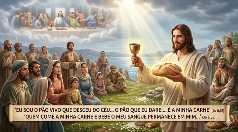 Evangelho Jo 6,51-58: Jesus é o Pão Vivo