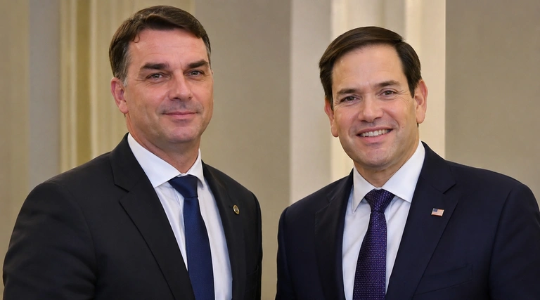 Flávio Bolsonaro: Equipe de transição' à disposição dos EUA caso seja eleito