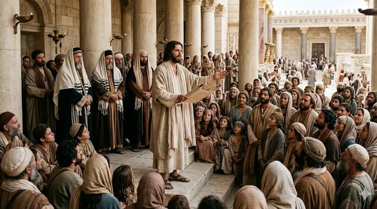 Jesus revela a grandeza do Messias