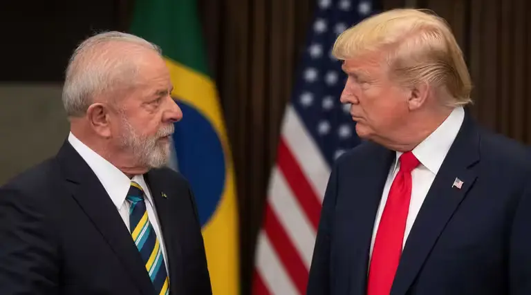 Eleições do Brasil: Lula rebate Trump 1 Lula rebate Trump