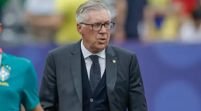 Carlo Ancelotti desabafa após queda do Brasil