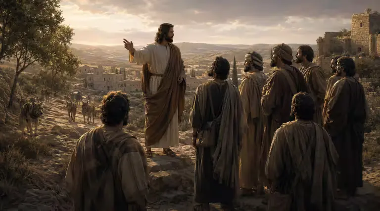 Jesus ensina sobre coragem