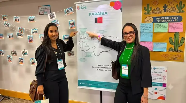 Saúde de Poço Dantas participa do encerramento do CUIDA APS em Brasília