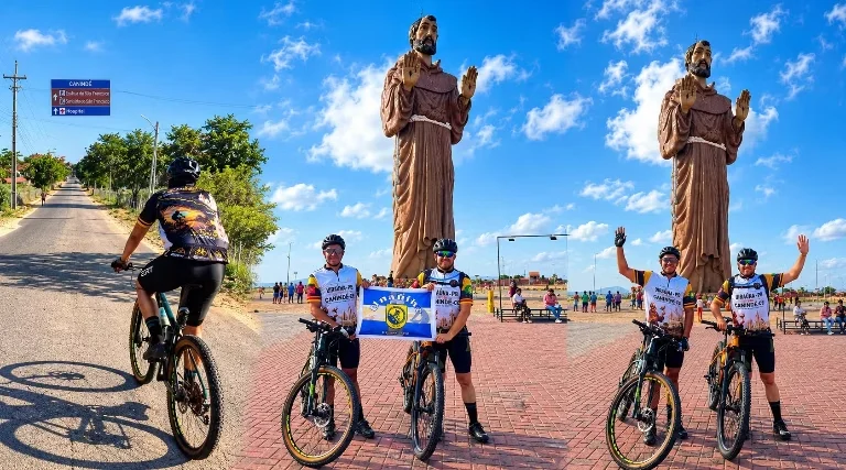 Ciclistas de Uiraúna percorrem 405 km até Canindé