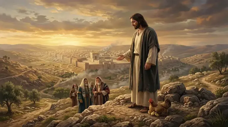 Portal 3 Evangelho (Lc 13,31-35): Jesus lamenta Jerusalém