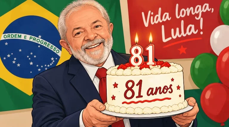 Lula completa 81 anos nesta terça