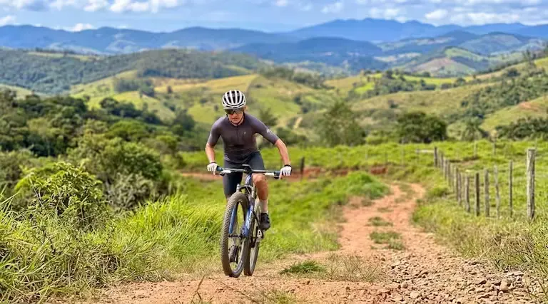 Uiraunense Airton Alferes na BrasilRide